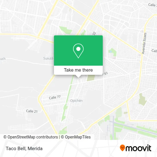 Taco Bell map