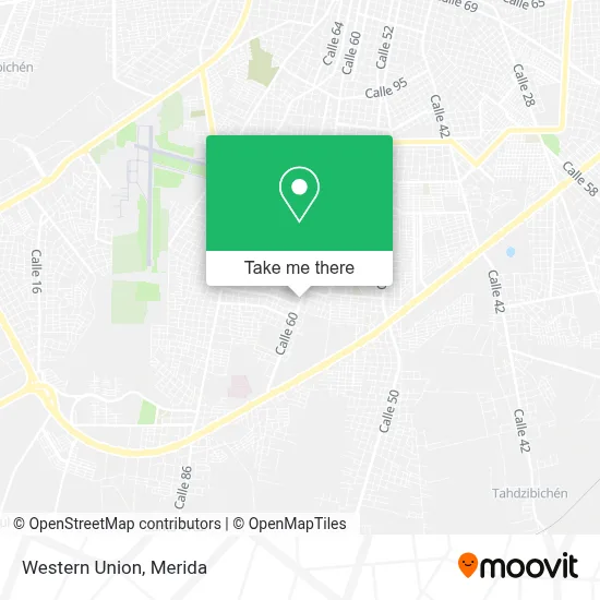 Western Union map