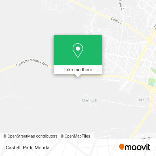 Castelli Park map