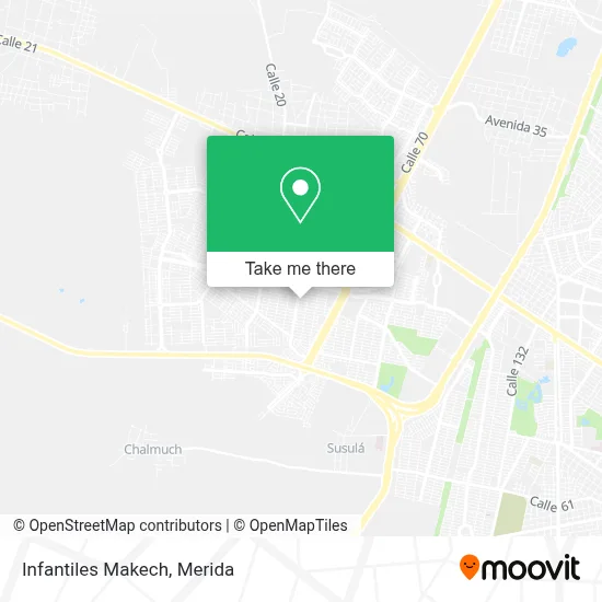 Infantiles Makech map
