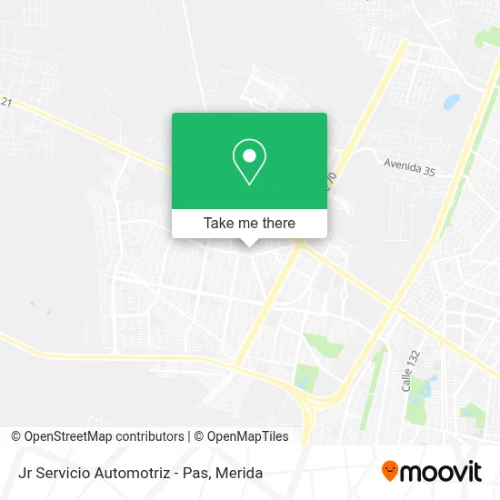 Jr Servicio Automotriz - Pas map