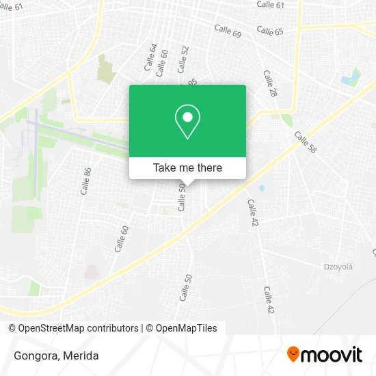 Gongora map