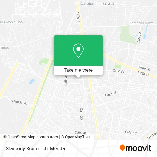 Starbody Xcumpich map