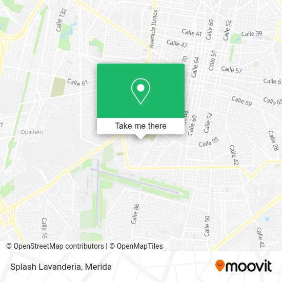 Splash Lavanderia map