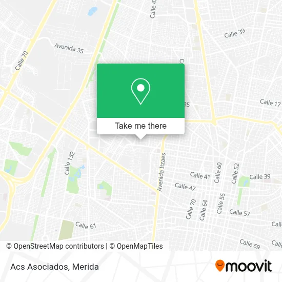 Acs Asociados map