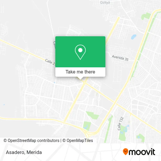 Asadero map