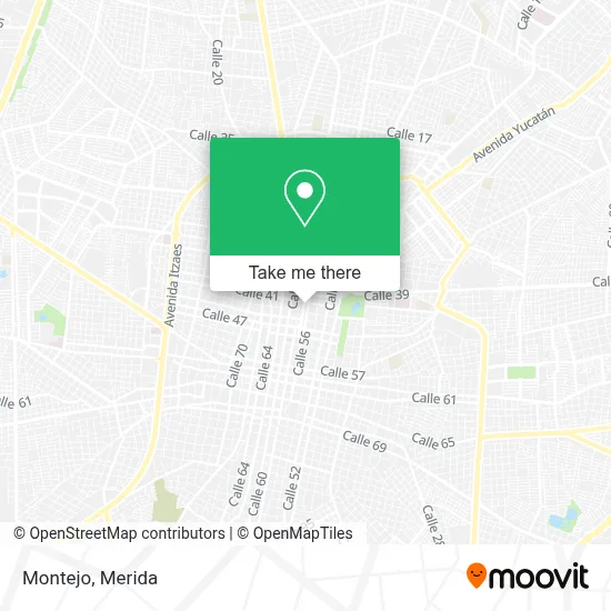 Montejo map