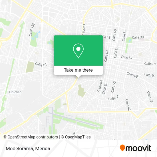 Modelorama map