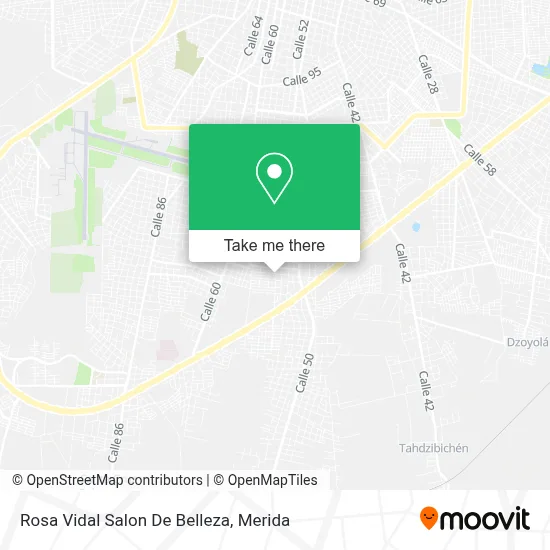 Rosa Vidal Salon De Belleza map