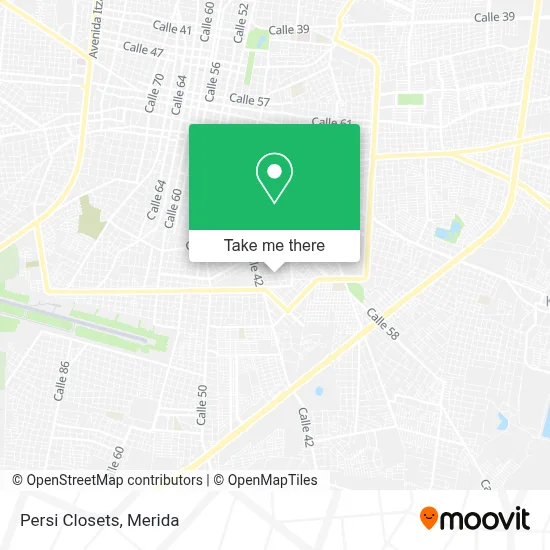 Persi Closets map