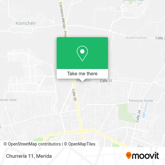 Churrería 11 map