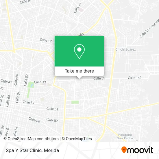 Spa Y Star Clinic map