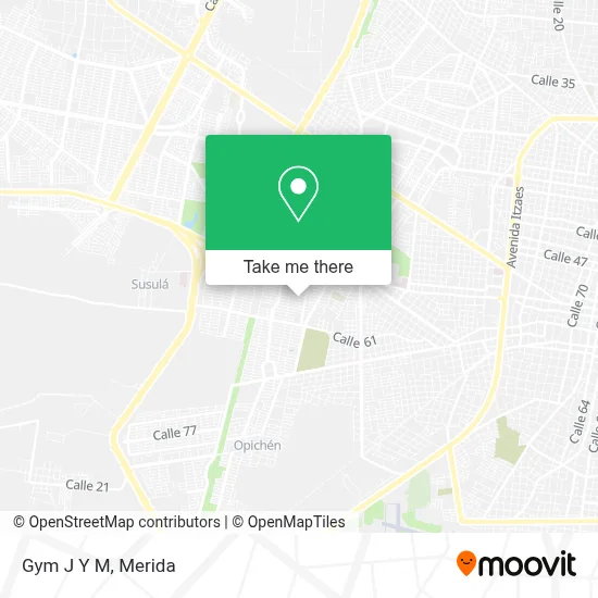 Gym J Y M map