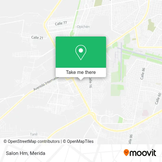 Salon Hm map