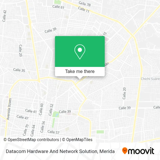 Datacom Hardware And Network Solution map