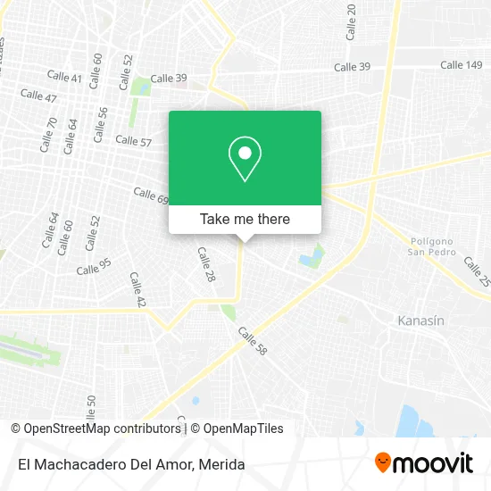 El Machacadero Del Amor map