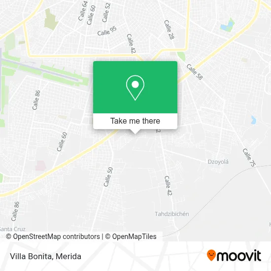 Villa Bonita map