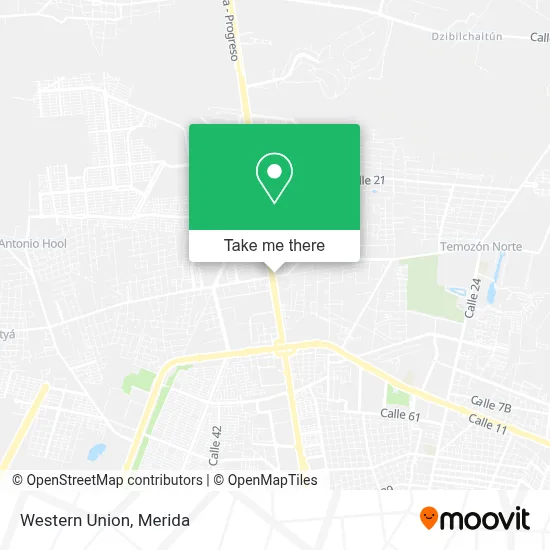 Western Union map