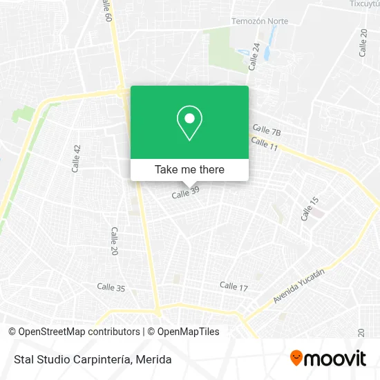 Stal Studio Carpintería map