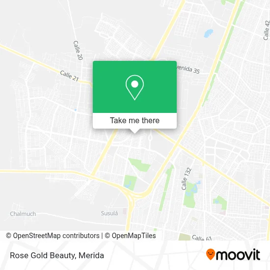Rose Gold Beauty map