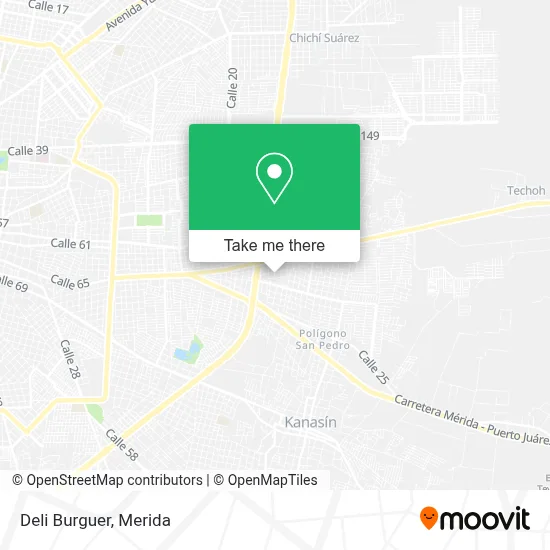 Deli Burguer map