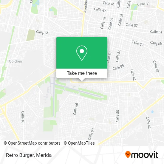 Retro Burger map
