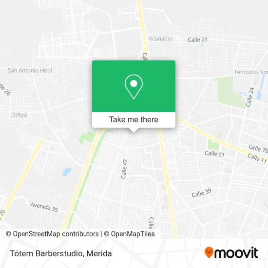 Tótem Barberstudio map