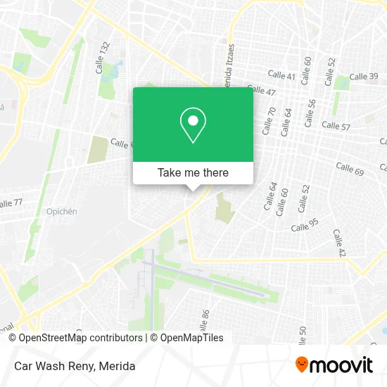Car Wash Reny map