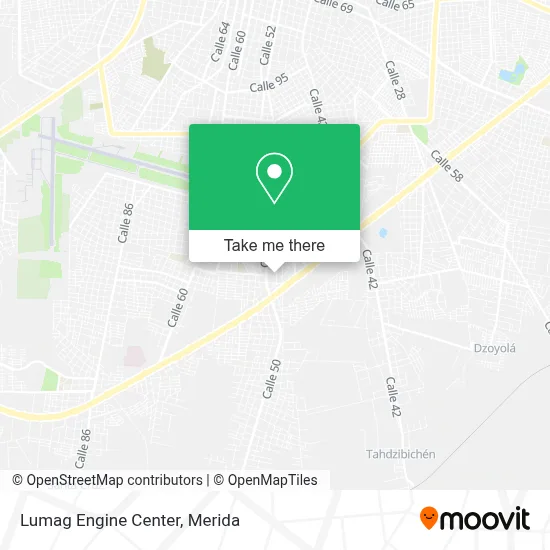 Lumag Engine Center map