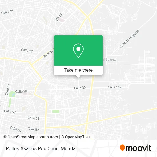 Pollos Asados Poc Chuc map