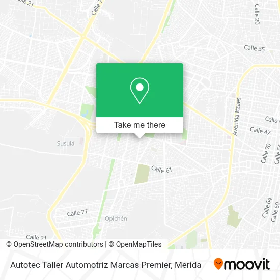 Autotec Taller Automotriz Marcas Premier map