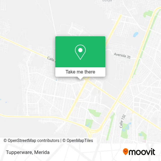Tupperware map