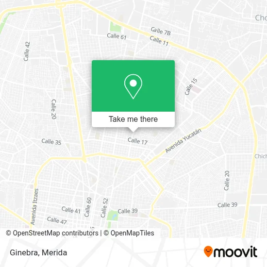 Ginebra map