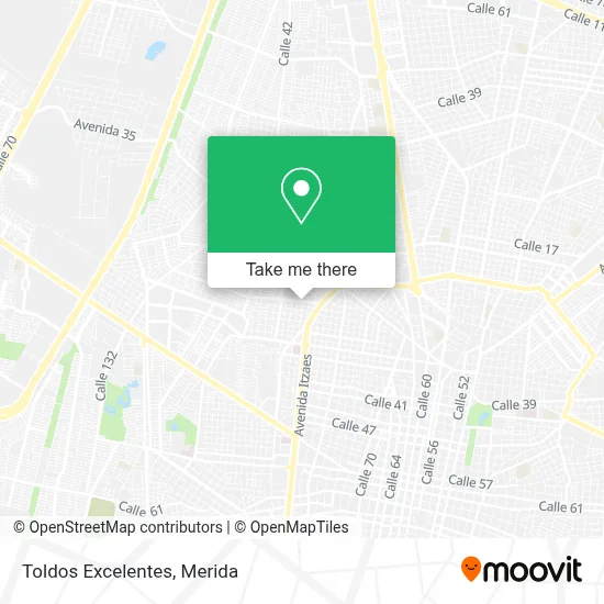 Toldos Excelentes map