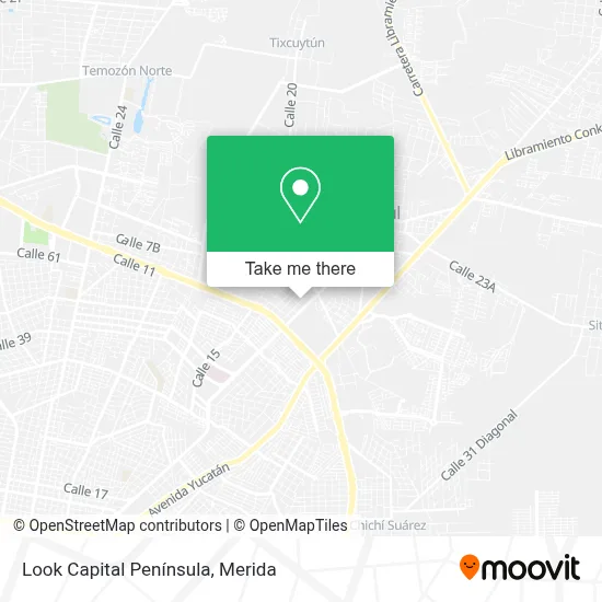 Look Capital Península map