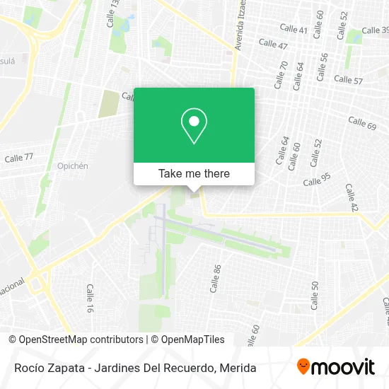 Rocío Zapata - Jardines Del Recuerdo map