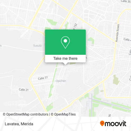 Lavatea map