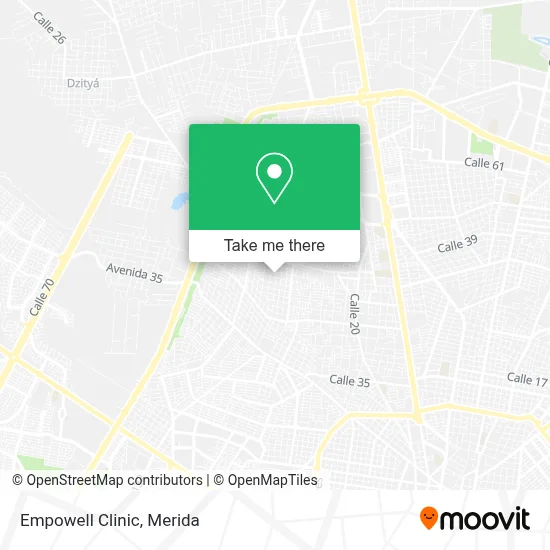 Empowell Clinic map
