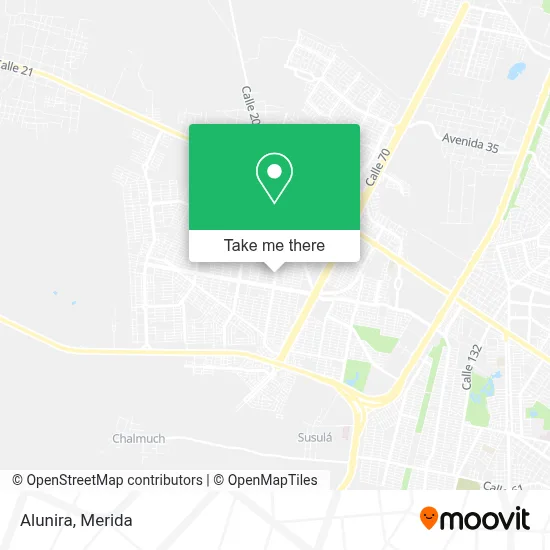 Alunira map
