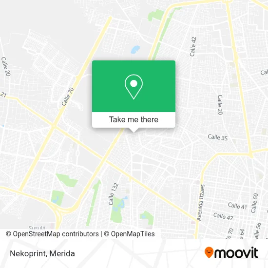 Nekoprint map