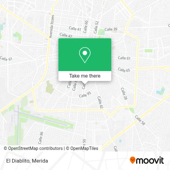 El Diablito map