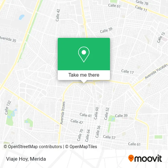 Viaje Hoy map