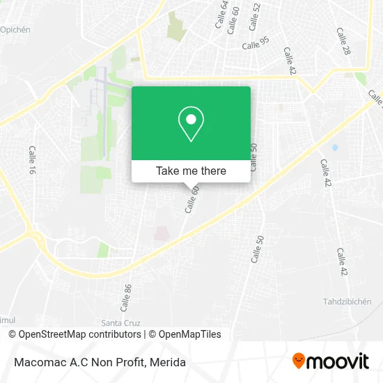 Macomac A.C Non Profit map