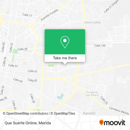 Que Suerte Online map