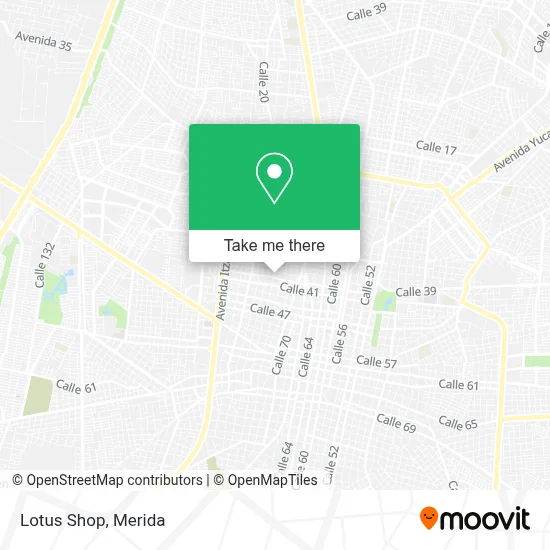 Lotus Shop map
