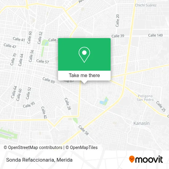 Sonda Refaccionaria map