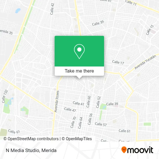 N Media Studio map
