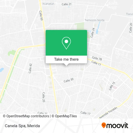 Canela Spa map