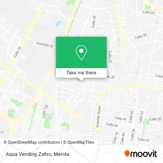 Aqua Vending Zafiro map