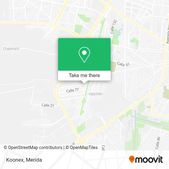 Koonex map